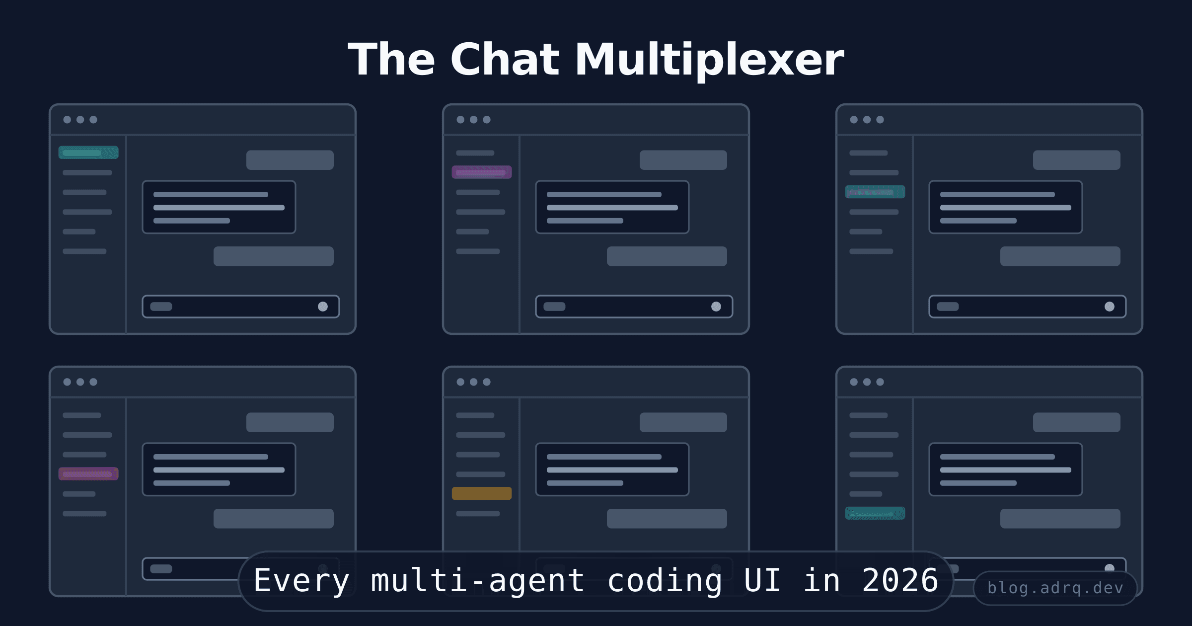 You Don't Need a Better Chat Multiplexer for AI Agents